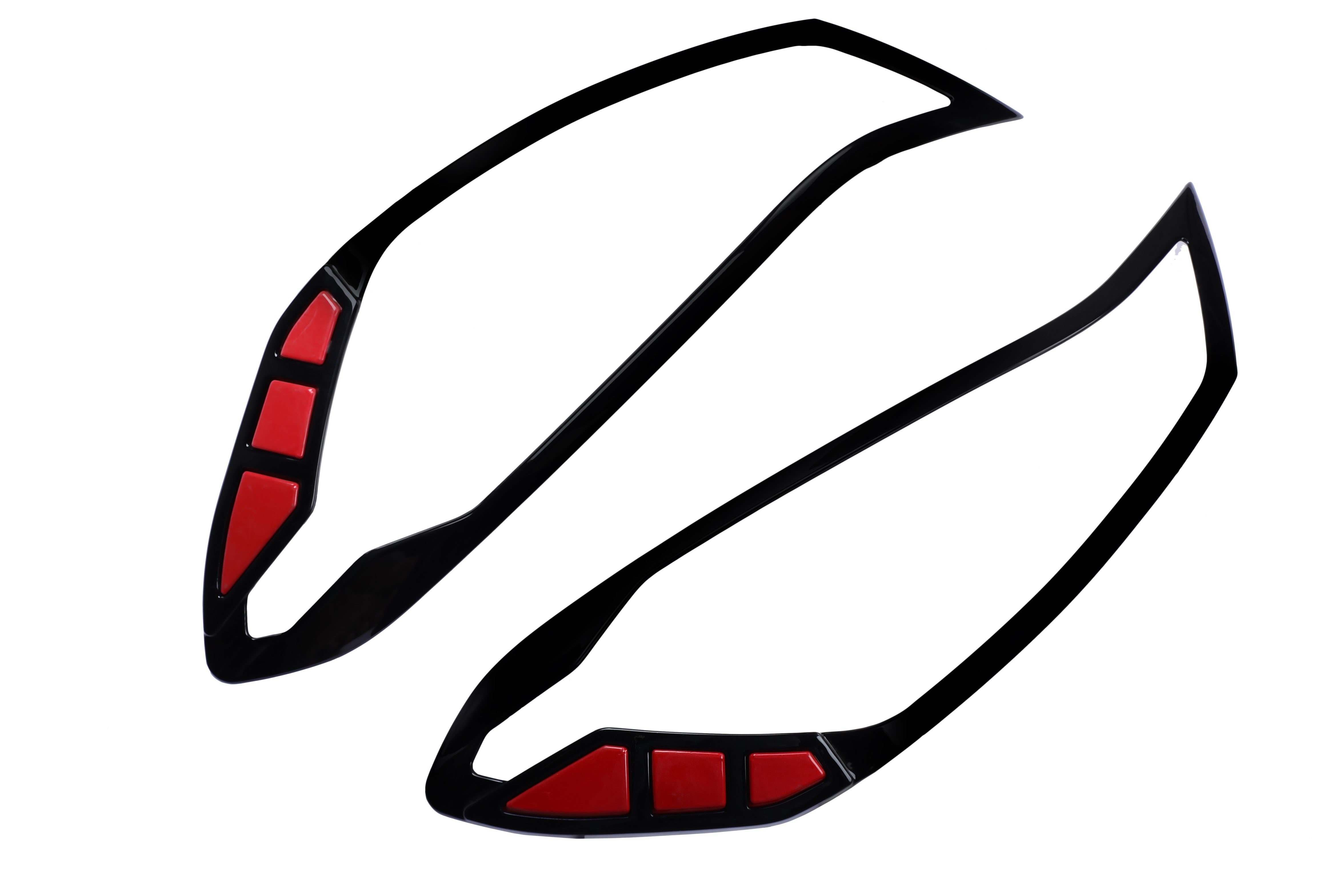 Black Applique Kit for Nios i10 2019 Set of 5 Items