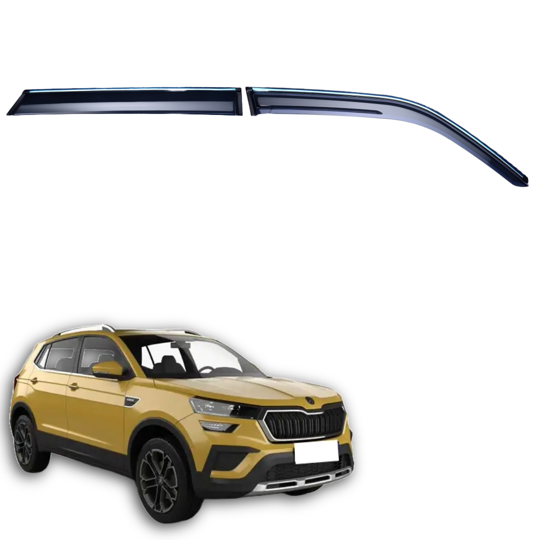 Door Visor Chromeline For Skoda Kushaq