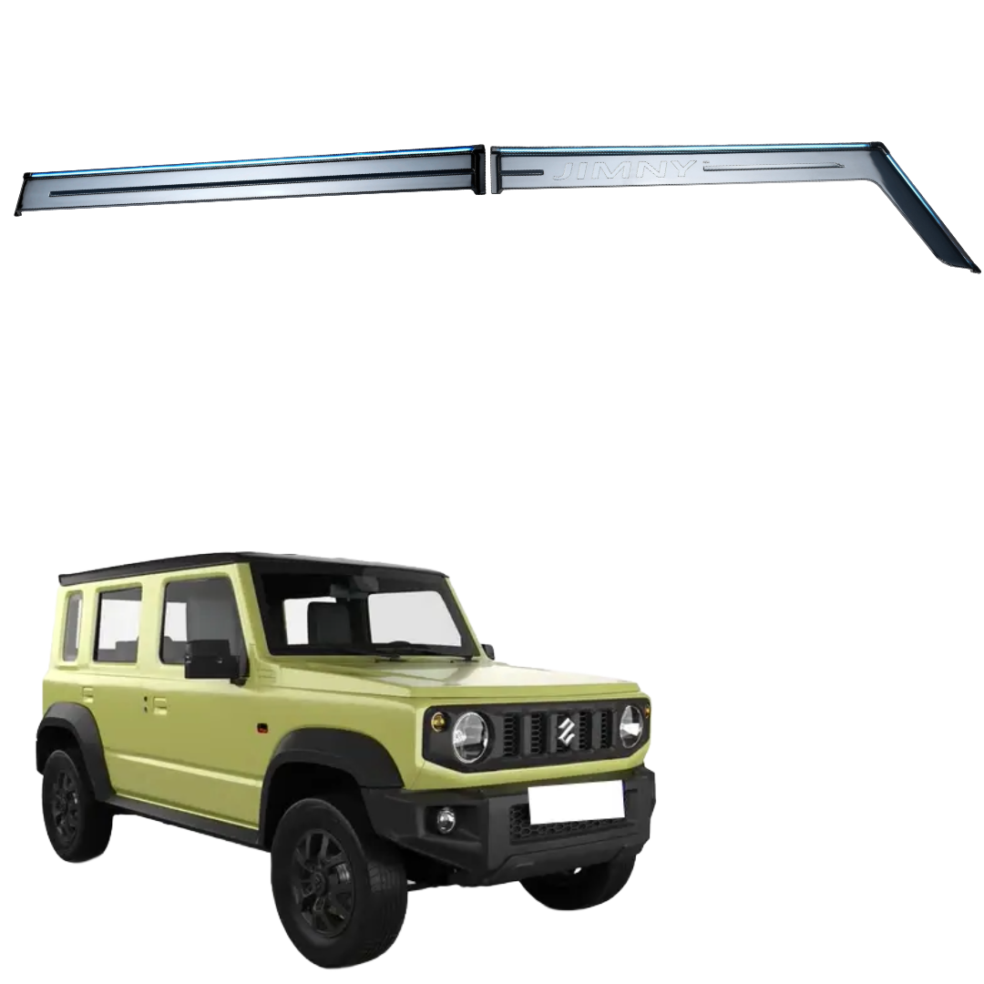 Door Visor Chromeline For suzuki Jimny All Models