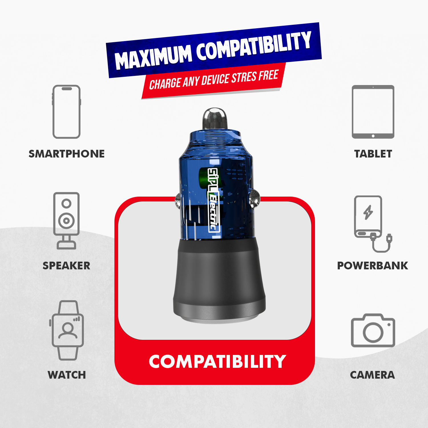 Mobile Car Charger 48W