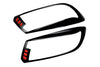 Black Applique Kit for Brezza 2015 Set of 5 Items