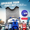 Two Wheeler Floor Mats – Perfect Fit, Anti-Slip & Waterproof