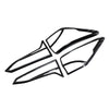 Black Applique Kit for Fortuner 2016-19 Set of 5 Items