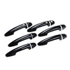Black Applique Kit for Fortuner 2016-19 Set of 5 Items