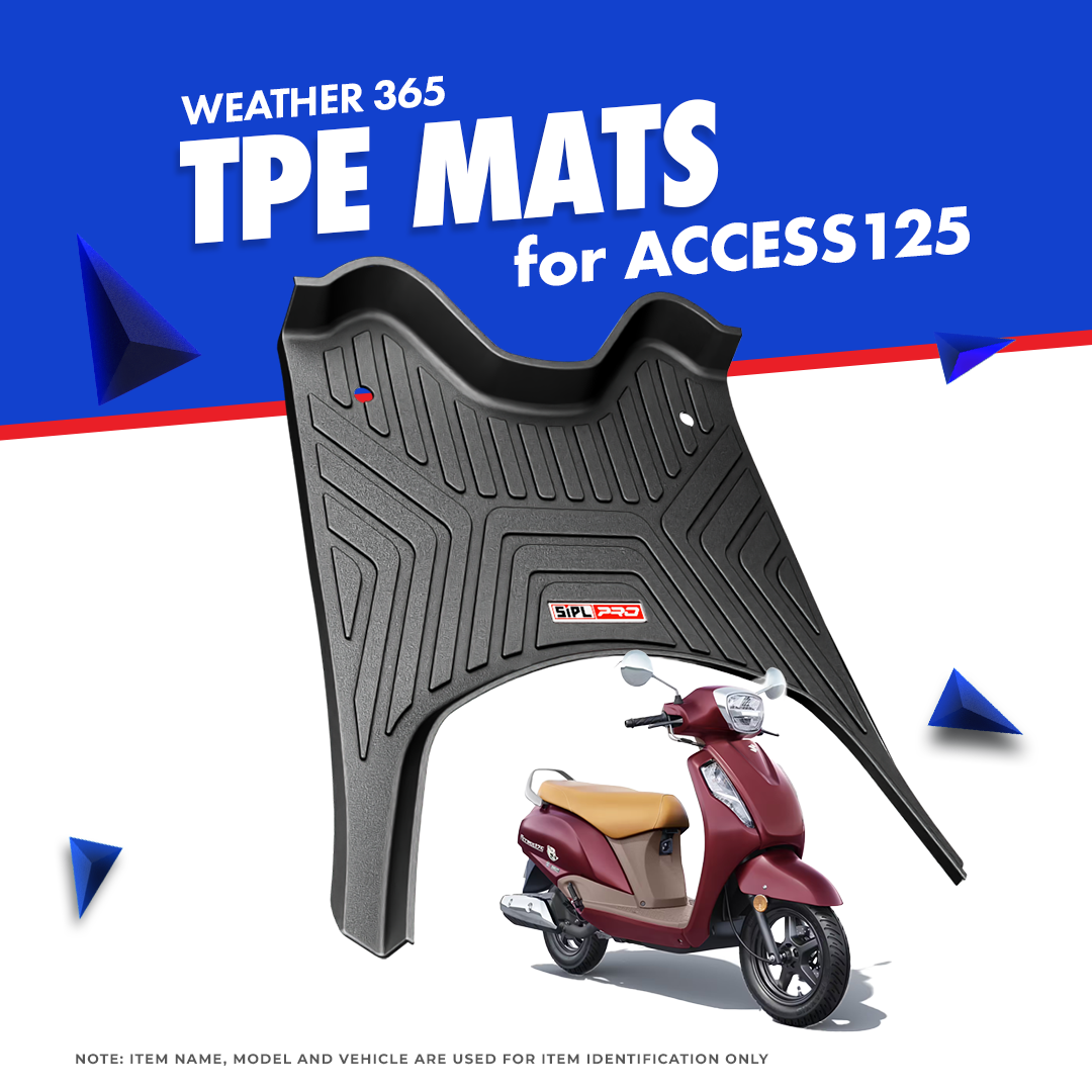 Two Wheeler Floor Mats – Perfect Fit, Anti-Slip & Waterproof