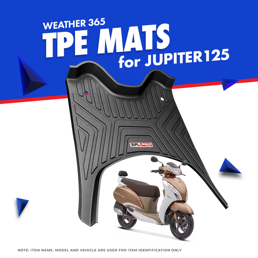 Two Wheeler Floor Mats – TVS Jupiter 125 (2021- present)
