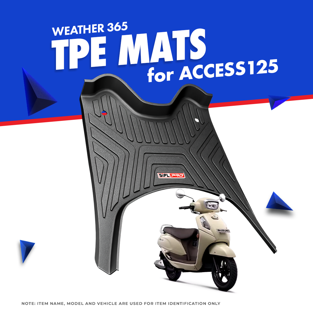Two Wheeler Floor Mats for Suzuki Access 125
