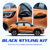 SIPL BSK Black Styling Kits for Magnite | Black Applique Kit Set of 5 Items