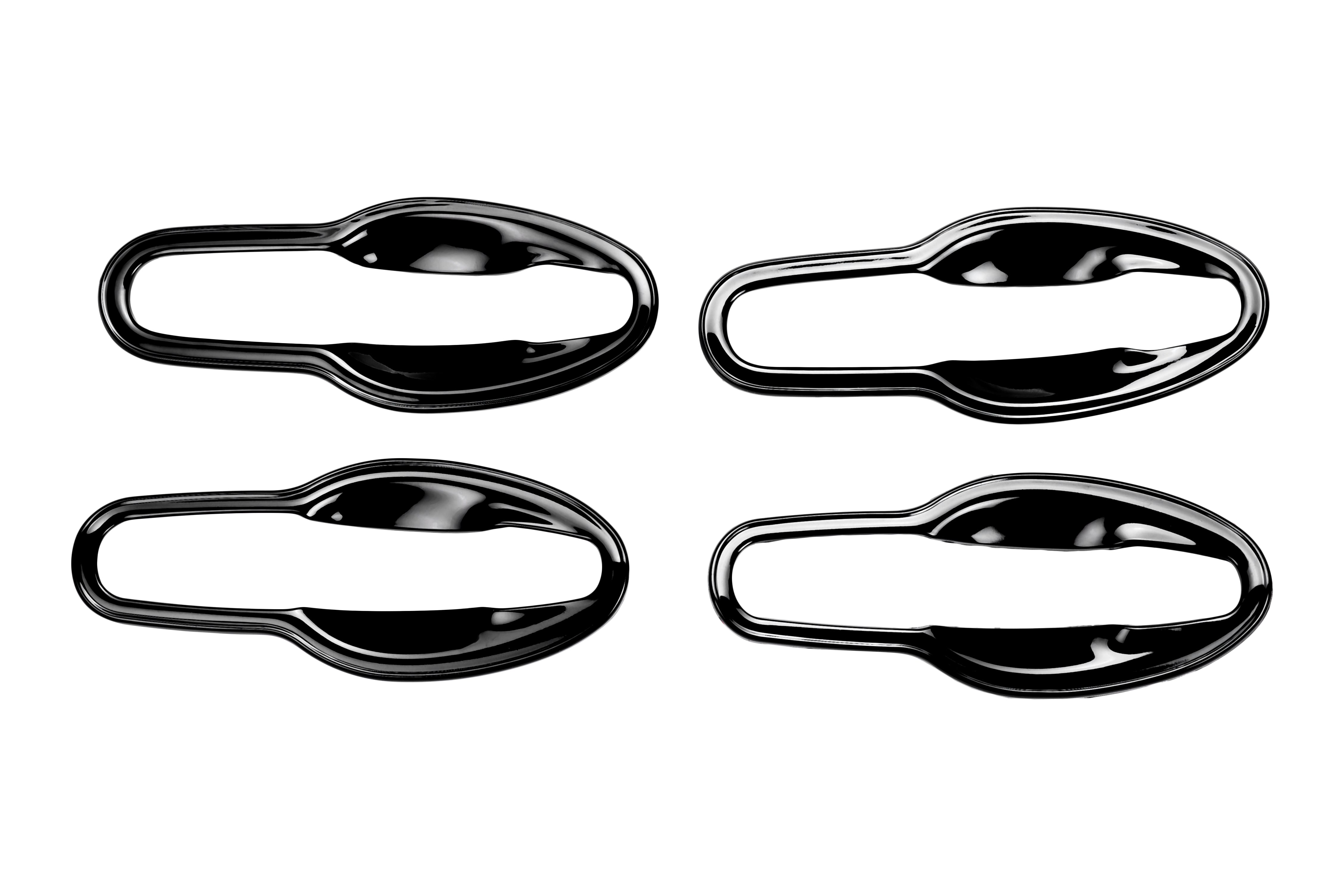 Black Applique Kit for Dzire 2017 Set of 5 Items