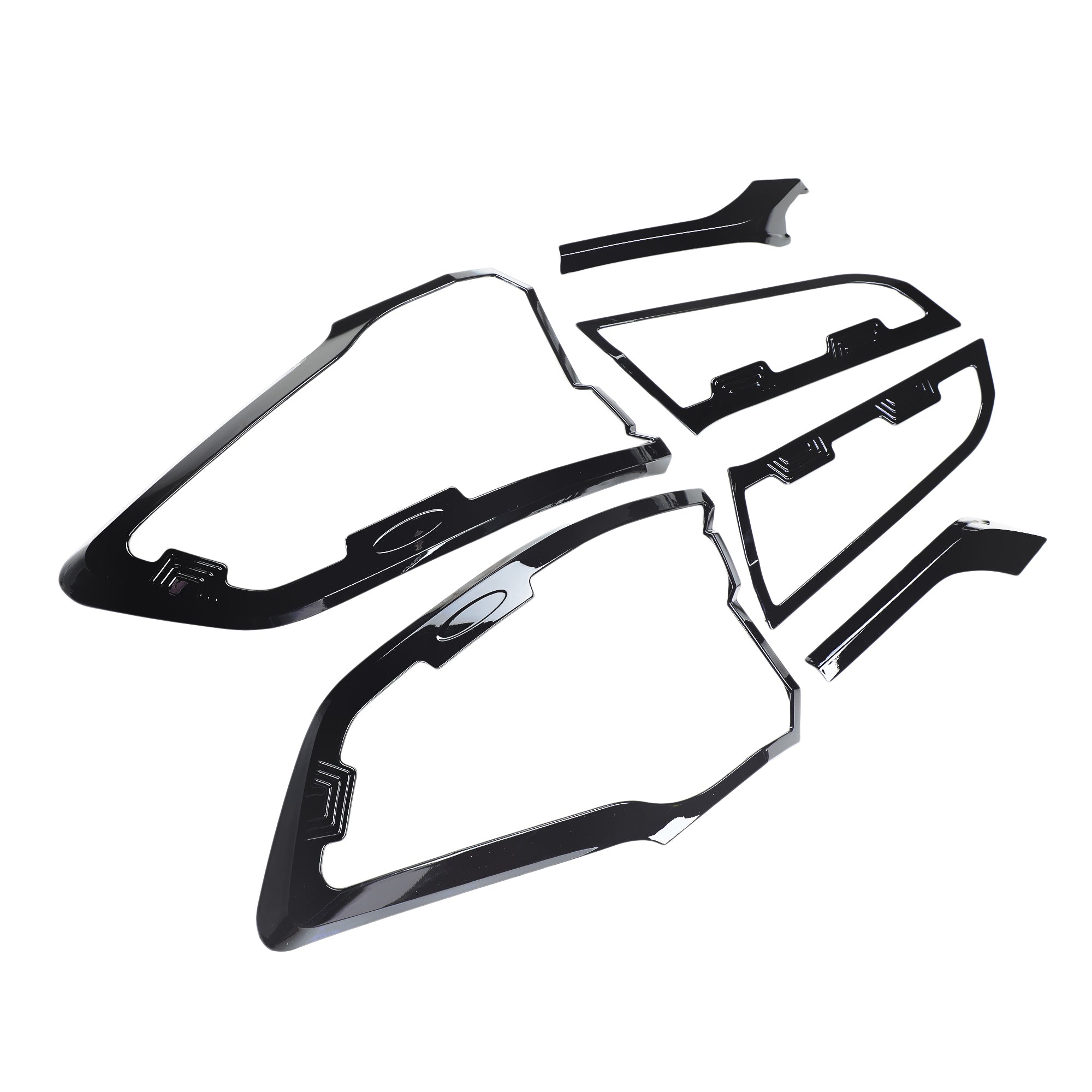 Black Applique Kit for Ertiga 2019+ Set of 6 Items