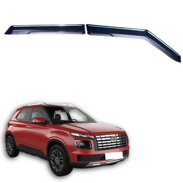 Door Visor Chromeline For Hyundai Venue (2019 - 2025 Oct)