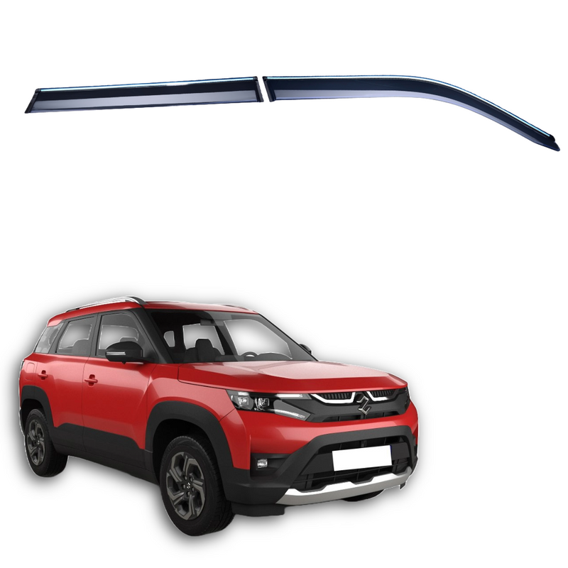 Door Visor Chromeline For Suzuki Brezza
