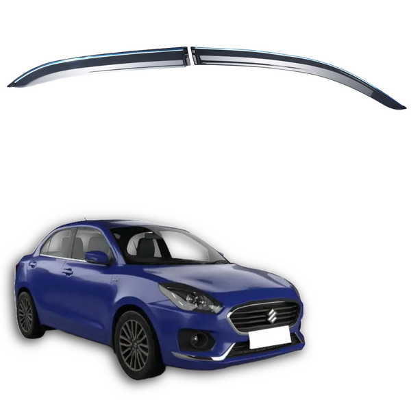 Door Visor Chromeline For Suzuki Dzire (2017-2023)