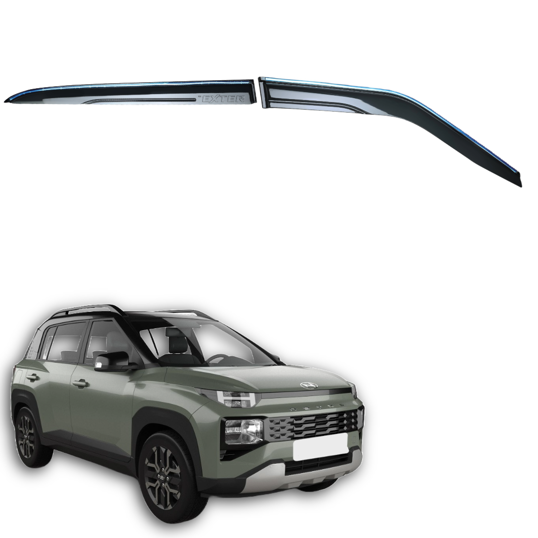 Door Visor Chromeline For Hyundai Exter 