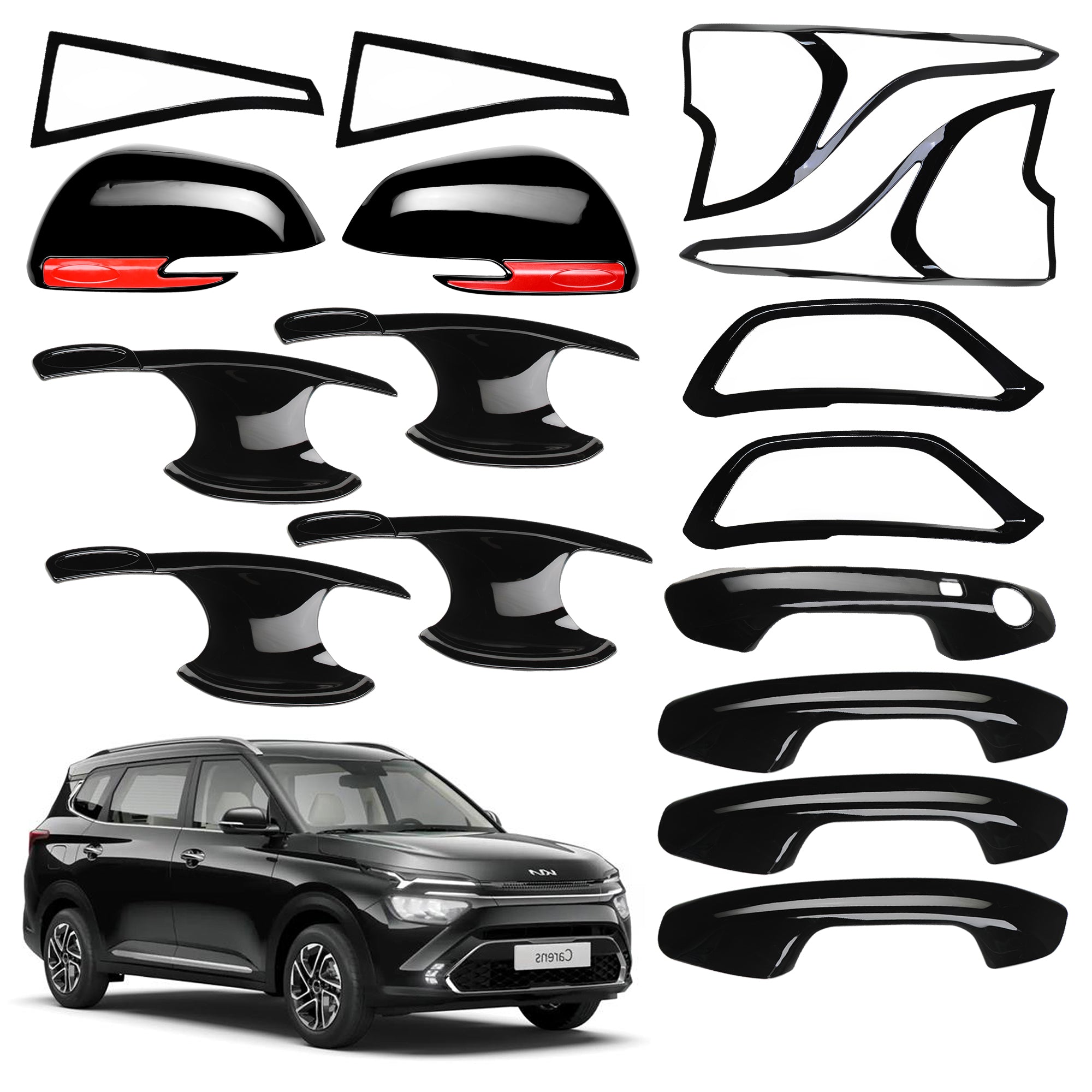 Black Como Kit for Caren Set of 5 Items