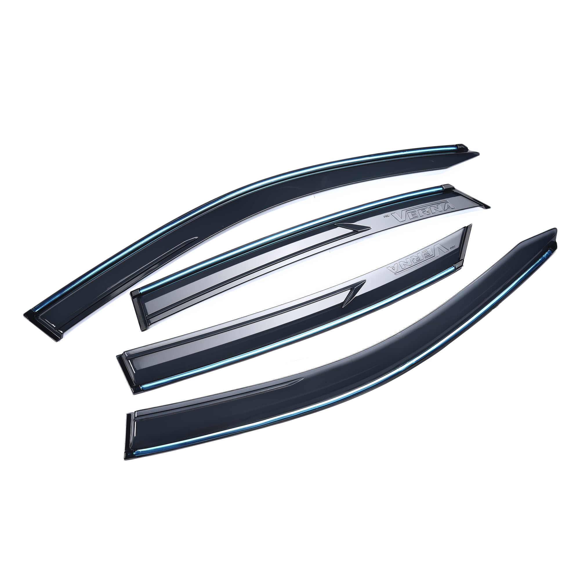 Door Visor Chromeline For Hyundai Verna (2023 March) Onwards