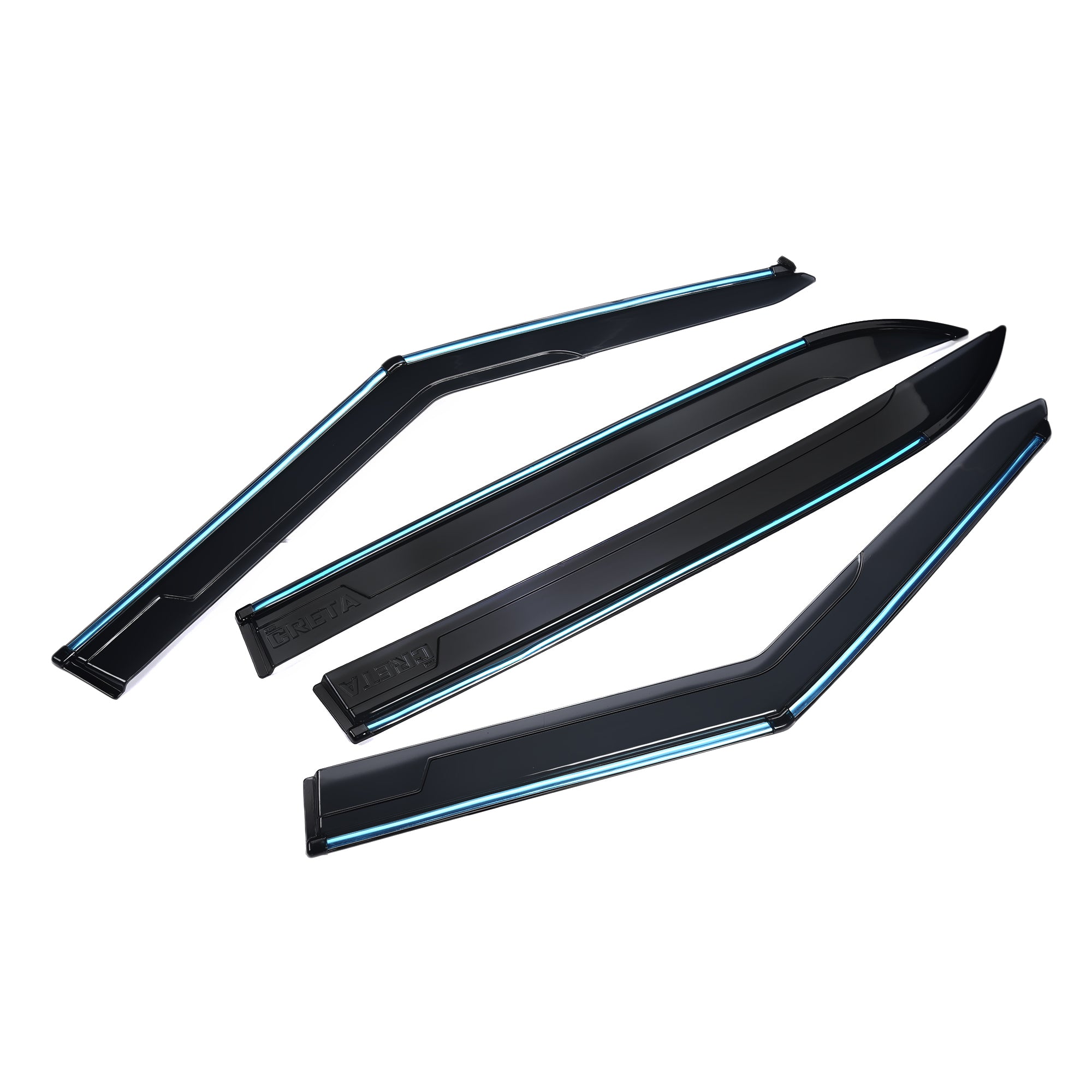 Door Visor Chromeline For Hyundai Creta (2020) Onwards