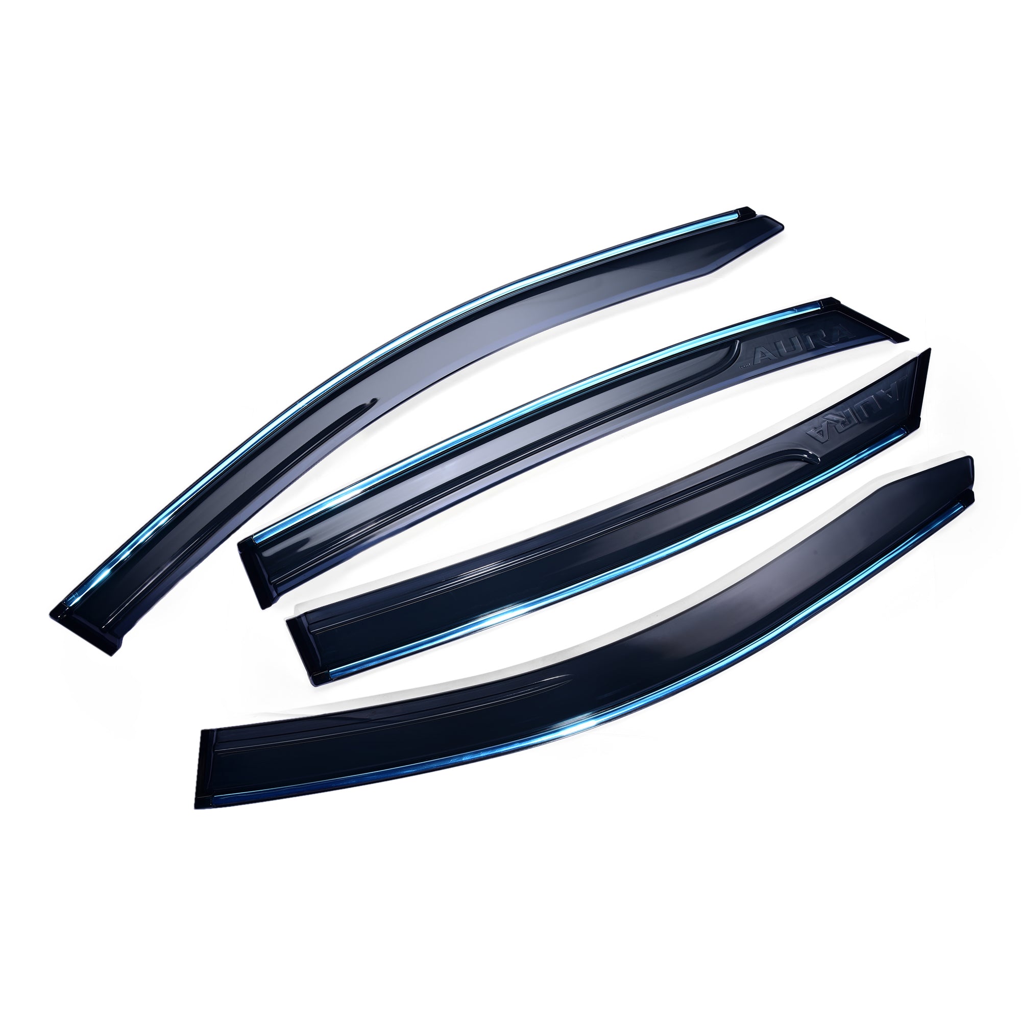 Door Visor Chromeline For Hyundai Aura (2019) Onwards