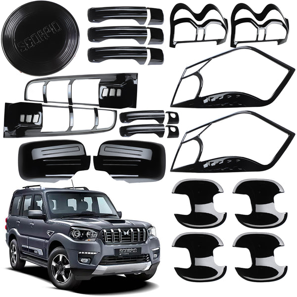 Black Applique Kit for Scorpio classic Set of 6 Items