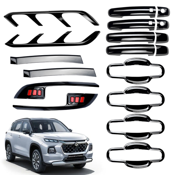 Black Applique Kit for Grand Vitara Set of 5 items