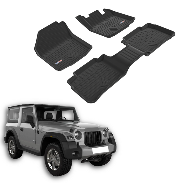 TPE Floor Mat For Mahindra Thar 2020-2024