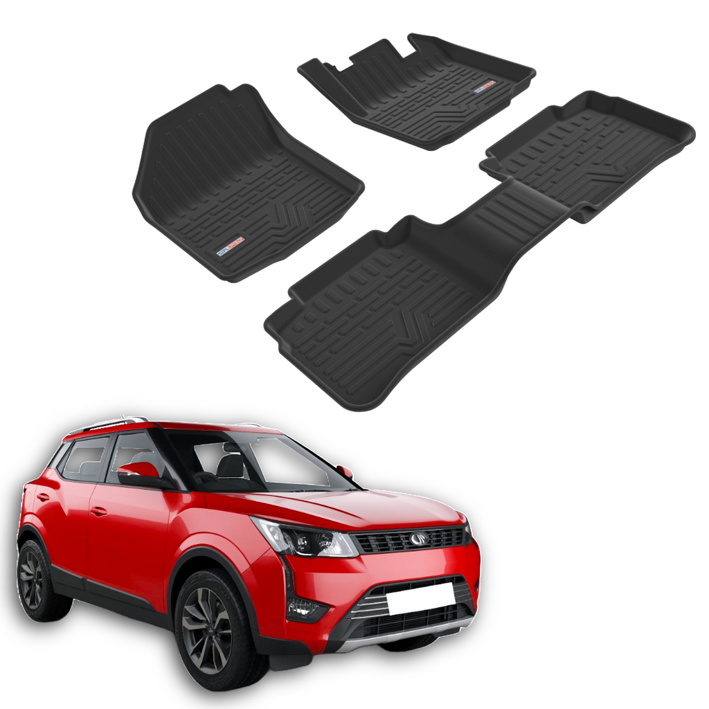 SIPL Durable TPE Floor Mats for Mahindra XUV 300 (2019-2024)