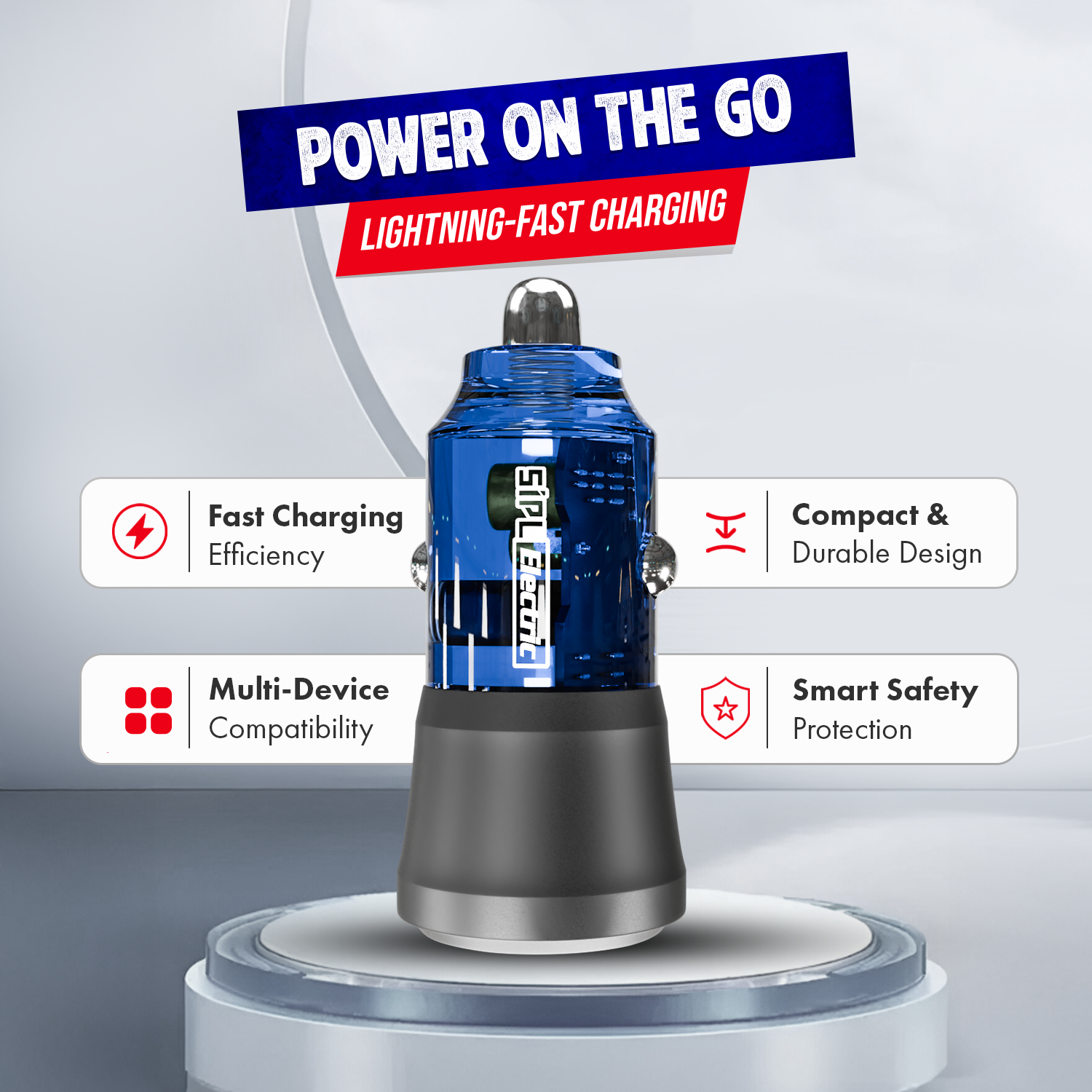 Mobile Car Charger 48W