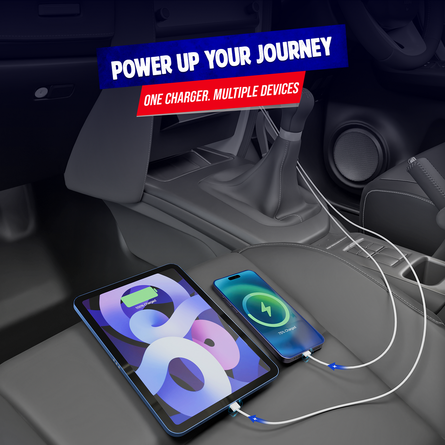 Mobile Car Charger 48W