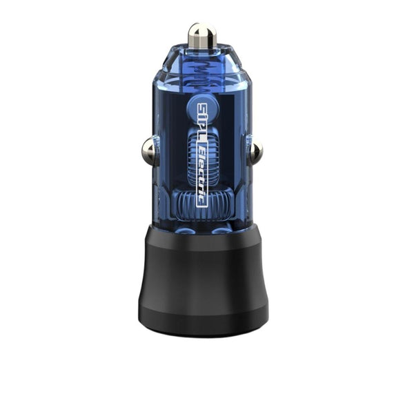 Mobile Car Charger Powertron 48W USB-A(18W) +USB-C(30W)