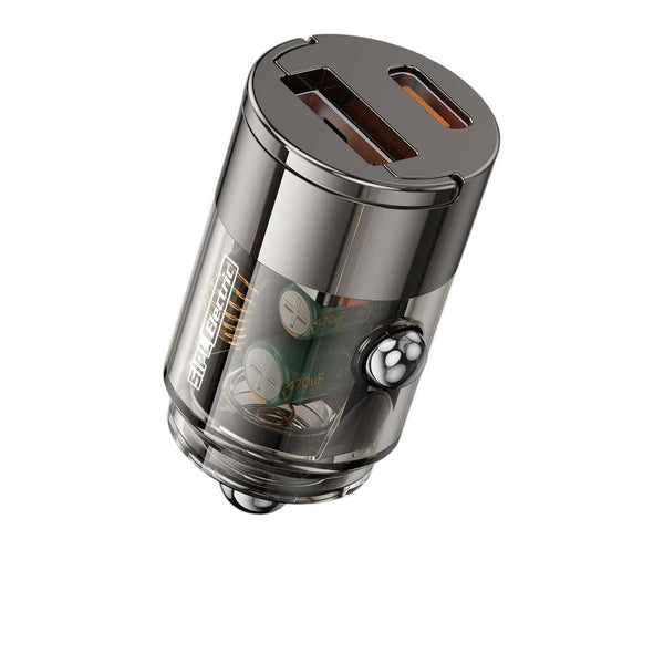 Mobile Car Charger Powertron 65W USB-A(36W) + USB-C(65W)