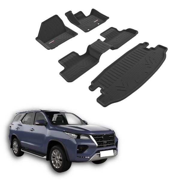 TPE Floor Mat For Toyota Fortuner Auto (2016) onwards