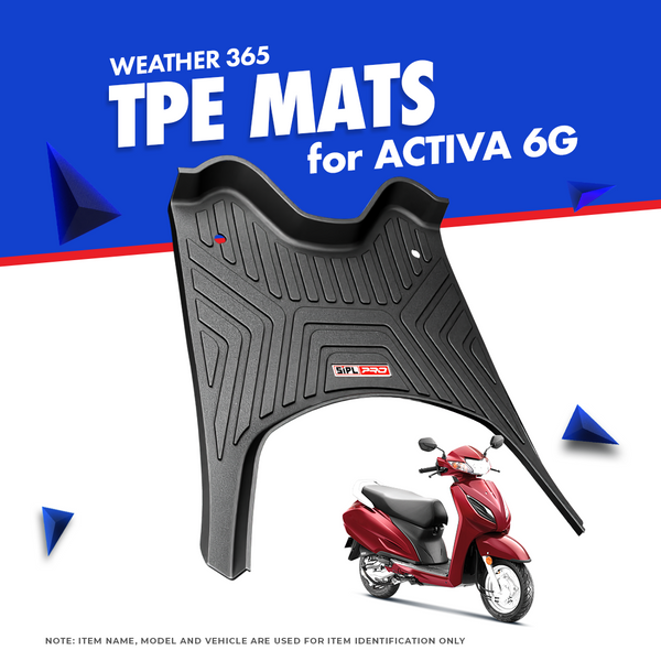 Two Wheeler Floor Mats – Activa 6G Perfect Fit (2020-present)
