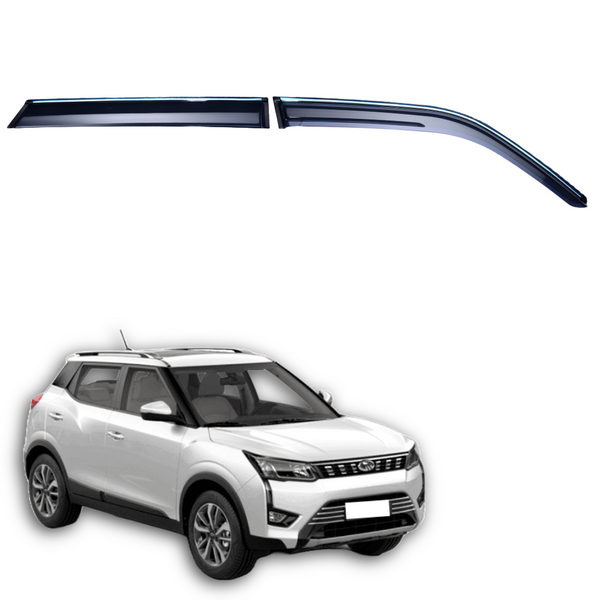 Door Visor Chromeline For Mahindra	XUV 3XO (2024 April) Onwards