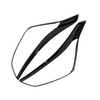 SIPL Car Garnish Kit for Hyundai Creta 2015-19 Head Light Black Styling Kit