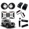 SIPL Car Garnish Kit for Mahindra Thar 2020 Black Styling Kit