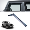SIPL DRV Door Visor Chromeline for Mahindra Thar 2020 Onwards