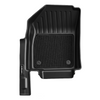 SIPL XLM Grip Car Mats for Maruti Grand Vitara (2023 Onwards) | 3D TPE Floor Mats