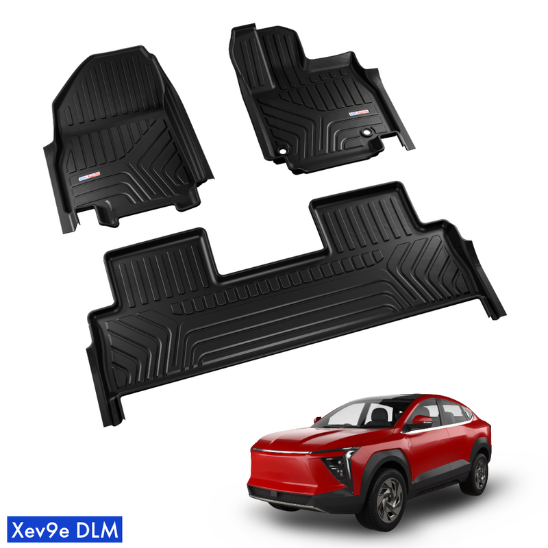 SIPL Daily Life Car Floor Mats For Mahindra Xev9e (All Models) | DLM Custom Fit Mats