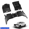 SIPL DLM Car Floor Mats For Toyota Hilux Auto | Custom Fit 3D Floor Liners