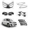 SIPL BSK Black Styling Kit for Suzuki Dzire 2012 | Premium Car Garnish Kit
