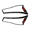 SIPL BSK Black Styling Kit for Suzuki Dzire 2024 Head Light | Premium Car Garnish Kit