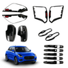 SIPL Car Garnish Kit for Suzuki Swift 2024 Black Styling Kit