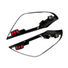 SIPL Car Garnish Kit for Suzuki Swift 2024 Head Light Black Styling Kit
