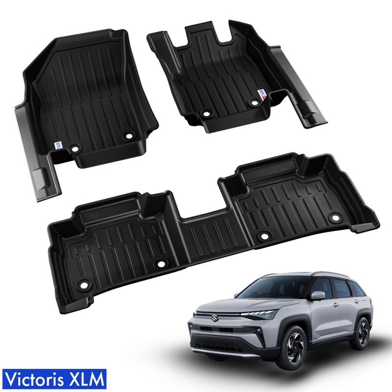 Maruti Suzuki Victoris XLM TPE Floor Mats | 3X Coverage