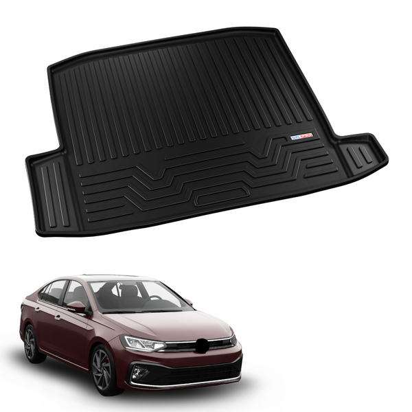 Volkswagen Virtus 2022-Present DLBM TPE Boot Mat | Custom Fit Trunk Liner